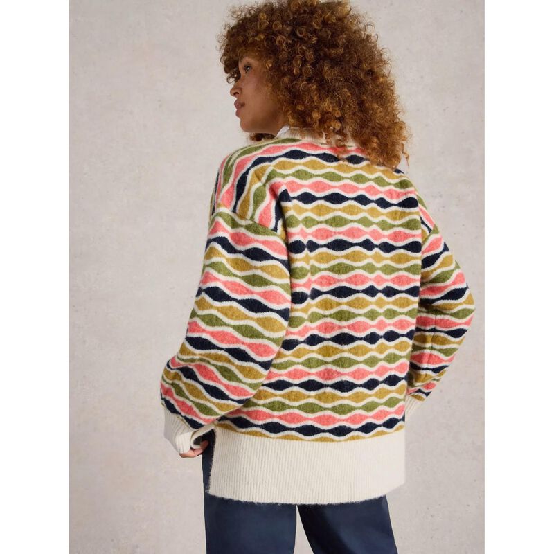 White Stuff Gina Geo Jumper image number 1